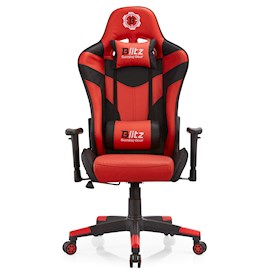 გეიმერული სავარძელი Furnee SK8817, Gaming Chair, Black/Red